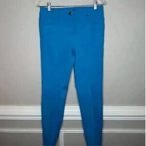 Escada Designer Ankle Jeans Turquoise Size 36 (Size 6)